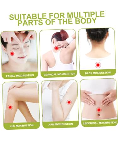 Premium Moxa Stick Holder & Moxibustion Tank - Ceramic Portable Massage Device for Heat Therapy & Back Care - Buy Online on GoSupps.com