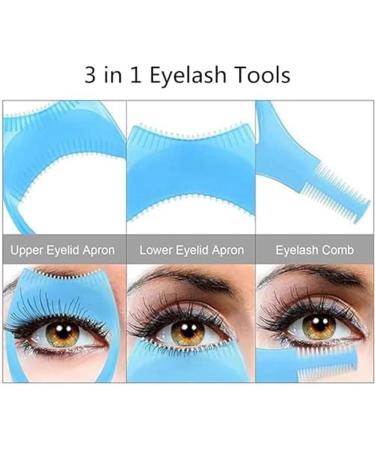 dinio Eyelashes Tools Mascara Shield Applicator Eyelash Tool Upper Lower Eye Lash Mascara Guard Applicator Pink - Buy Online on GoSupps.com