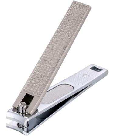 UNbit Nail Clipper Nail Clipper Big Size Stainless Steel Finger Nail Scissors Gold-Plated Toe Cuticle Nipper Trimmer - Buy Online on GoSupps.com