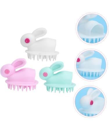 Magiclulu 6 StK Massagekamm - Silicone Hairbrush & Body Scrubber | International Shipping | Child Beauty Tools - Buy Online on GoSupps.com