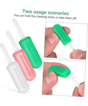 6-Piece Silicone Ice Cream Kit for Jaw Training | Perfect for Braces & Aligners | Adult Chewing Gum Grip - Buy Online on GoSupps.com