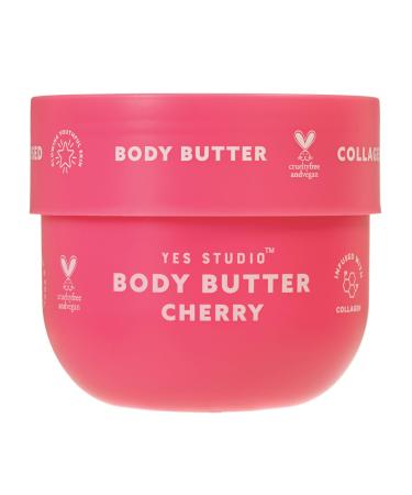 Beurre corporel hydratant riche et cr meux pour une peau douce et lisse formule nourrissante au collag ne et au beurre de karit parfum cerise 400 g