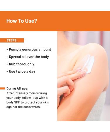 AHA Body Lotion 5% Natural AHA & Niacinamide - Exfoliating Nourishing Skin Brightening - 236ml - Buy Online on GoSupps.com