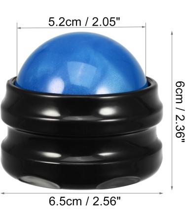 VOCOSTE Massage Rollerball - Stress Relief Resin in Black & Blue | International Shipping - Buy Online on GoSupps.com