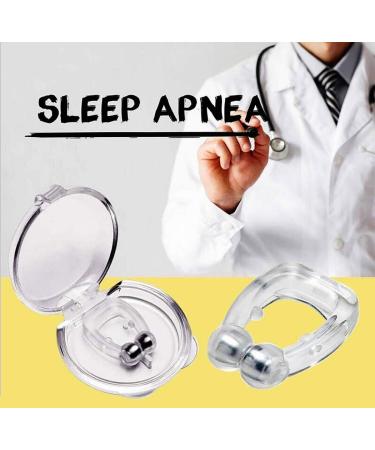 Anti Snore Nose Clip - Silicone Magnetic Snoring Solution (5pcs) - Professional Stop Snoring Device for Men and Women - Buy Online on GoSupps.com