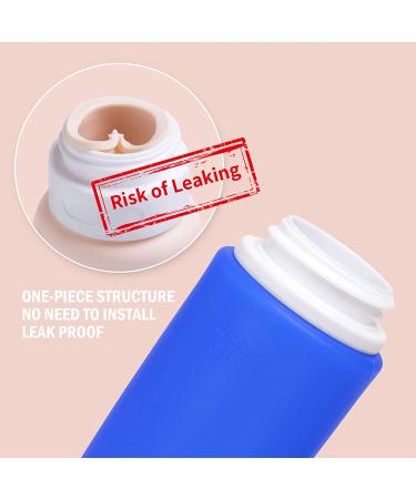 Valourgo 10 Pack TSA Approved Travel Bottles Set - 3oz Leak Proof Containers for Toiletries - Portable Size for Face Cream, Lotion, Shampoo & Conditioner - With Labels - Buy Online on GoSupps.com