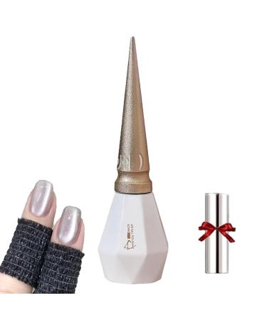 Rolita Gel Polish Rolita Nail Polish Official Rolita Gel Polish 15ml Cat Eye Gel Nail Polish Glitter Crystal Gel Nail Polish with Magnet Jelly-Colored Nail Polish (Y - 27)