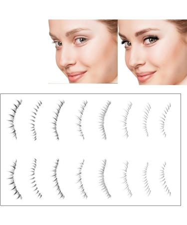 Lower Lash False Eyelashes | Natural Cartoon Individual Lashes Comic Style - Convenient Eye Makeup Sweatproof Bottom Lash Extension for Women Theme  - Buy Online on GoSupps.com