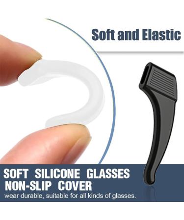 Buy Lsojfe 6-Piece Anti-Slip Glasses Hinge Set | Silicone Ear Bracket Hooks for Glasses & Sunglasses - Buy Online on GoSupps.com