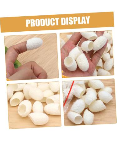 Gatuida 20 pi ces Boules Exfoliantes Naturelles Cocon de Soie Prot ge-doigts Nettoyants Doux pour Visage Sensible Soin Peau Exfoliation - Buy Online on GoSupps.com
