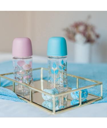 SUAVINEX Gold Edition Bottle 270ml + 3 Months - Sx Pro Silicone Teat Size M - Light Blue | International Shipping Available - Buy Online on GoSupps.com