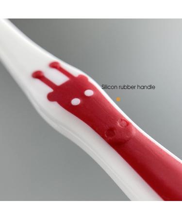 MISOdental Advanced Children's Manual Toothbrush Set - Soft Bristles, Small Head, Refreshing - 4 Pcs, Made in Korea - With Protection Caps - Buy Online on GoSupps.com