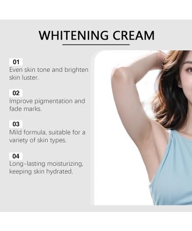  G n rique Inner Thigh Lightening | Skin Lightening Cream | Moisturizing Lightening Cream 60g Skin White Cream Bleaching Cream Underarm Brightening Cream Body Nourishing Cream Lighten Body Skin - Buy Online on GoSupps.com