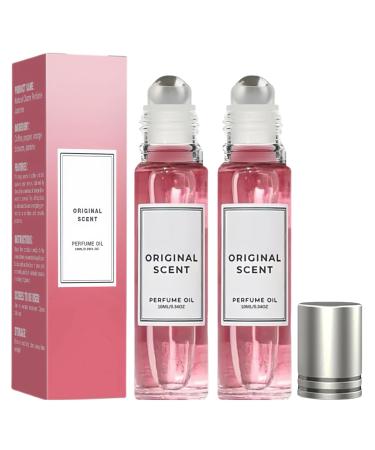 Long Lasting Pheromones Perfumes for Women Enhanced Scents Pheromone Perfume for Her Oil Roll-On Perfume Subtle Alluring Cologne for Women(Pack of 2)