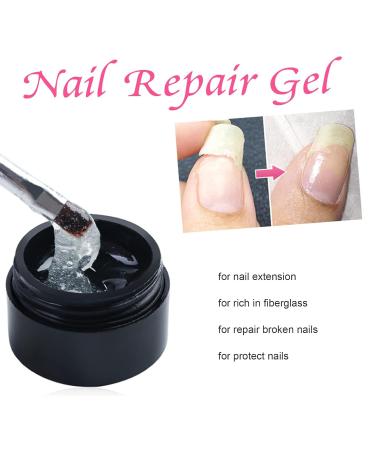 Buy Fiberglass Nail Extension Kit - Quick Gel for Brittle Nails & DIY Nail Art Accessories - Buy Online on GoSupps.com