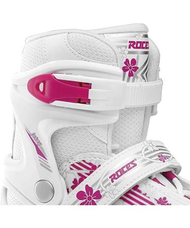 Roces Girls Jokey Ice 3.0 Skates - White-Pink Sizes 30-33 | Premium Ice Skating for Kids Fast International Shipping - Buy Online on GoSupps.com
