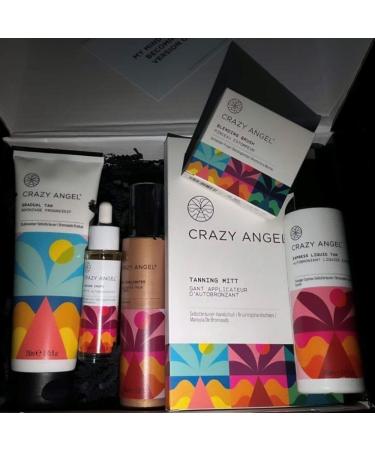 Crazy Angel Express Self-Tan Liquid 200ml - Buy Online on GoSupps.com