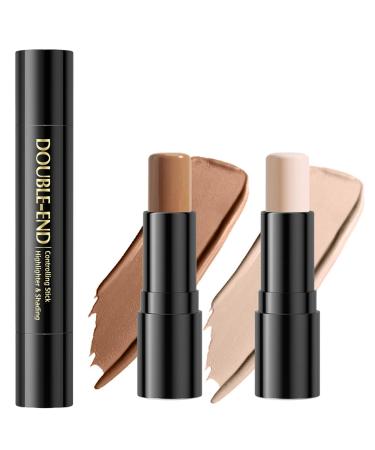 Premium Contour Pen Highlighter & Concealer Stick - #1 Makeup Tool for Flawless Contouring | 50ml (1 Pack) - International Shipping Available - Buy Online on GoSupps.com