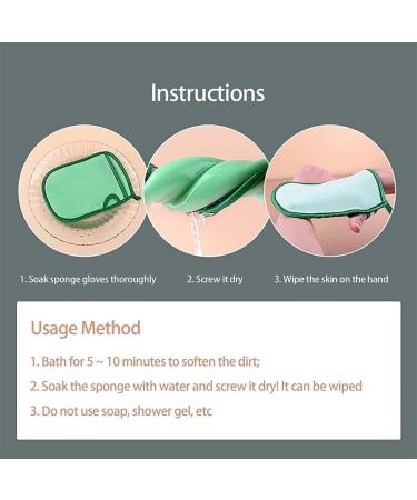 Homezo Upgraded Exfoliating Glove 2023 - Dead Skin Remover for Shower - 2PCS-A - Buy Online on GoSupps.com