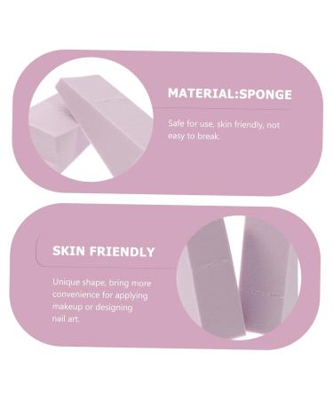 MAGICLULU 72 Pcs Nail Gradient Sponge - Premium Nail Art Tools for Perfect Manicure & DIY Nail Polish Techniques - Eye Shadow Wedges - Simple Purple Seal - Buy Online on GoSupps.com