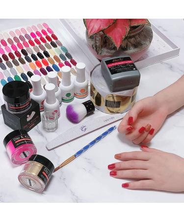 Vitamin-Infused Purple Dip Powder for DIY French Manicure | Odor-Free & Long-Lasting | Salon Quality Nail Art - No Lamp Needed (78) - Buy Online on GoSupps.com