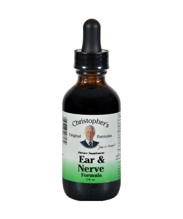 Dr. Christopher's Ear and Nerve - 2 fl oz - Support the Nervous System - Free Of Added fillers and chemicals