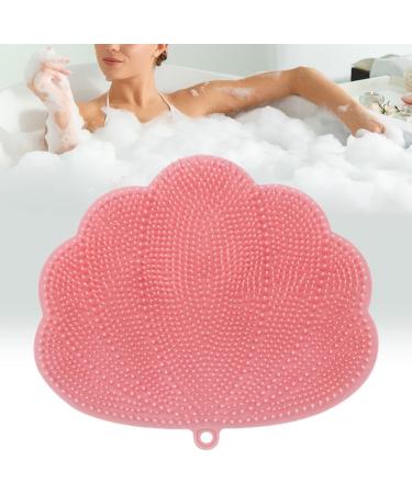 zabeto Wall-Mounted Hands-Free Back and Foot Scrubber with Suction Cups - Deep Clean and Exfoliate in The Shower Black Easy to Use 30 X 25.5cm - Buy Online on GoSupps.com