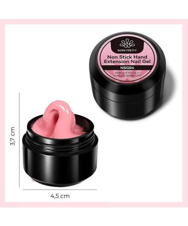  Born Pretty Born Pretty - Nail Extension Gel - 15 ml - Nail Extensions - Nail Gel - False Nails - Acrylic Gel - Extension - Builder Nails - Builder (NEG12 Medium) - Buy Online on GoSupps.com
