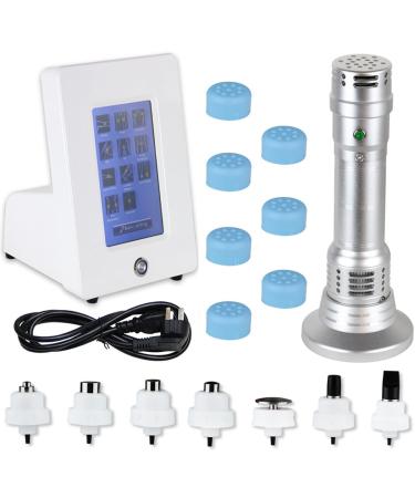 Tahali ED shock wave therapy extracoral poral pace pain relief device massage device for muscle pain relief with ED physiotherapy for ED treatment Silver