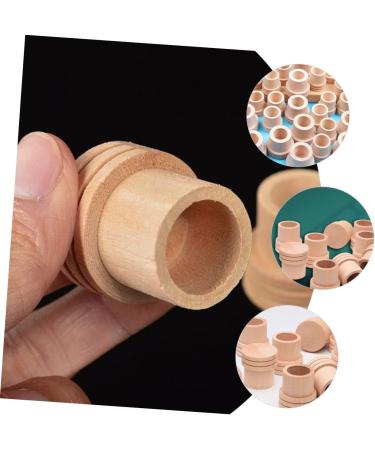 Buy Healvian 40 STK Moxa Fire Extinguisher & Accessories - Premium Wooden Moxa Sticks for Moxibustion Massagers | International Shipping - Buy Online on GoSupps.com