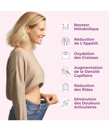 Brulagene: Powerful Fat Burner with Collagen - For Fast and Effective Weight Loss - Supports Metabolism and Skin Health - 90 Capsules - Made in France (1) - Buy Online on GoSupps.com