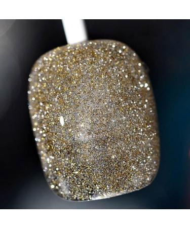 Nail Art UV Lamp Manicure Art Semi Permanent Flash Diamond Gel Colorful Phototherapy Gel Gel Nail Polish - (Color: 6)