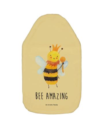Mr. & Mrs. Panda Warm bottle Bee King - Gift Warfish Heat bottle with cover bumblebee children's heat bottle wasp grain pillow yellow