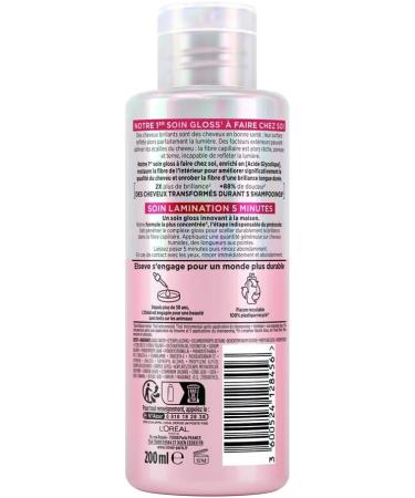 L Or al Paris - Routine Soin Visage et Soin Capillaire - Acide Glycolique - Shampooing + Soin Lamination + Peeling Lissant & Exfoliant - Elseve Glycolic Gloss - L'Or al Paris Revitalift Shampooing+ Soin Lamination + Peeling Toner - Buy Online on GoSupps.com