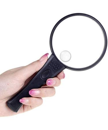Magnifier Energy efficient LED Non-Slip Hand Handle Child Amblyopia Reading Book Full of Stars