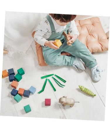 ULTECHNOVO 6pcs Kids Collection Tweezers Set - Craft, Wig Plucking, Science & Reptile Feeding Tongs - Green Medium - Buy Online on GoSupps.com
