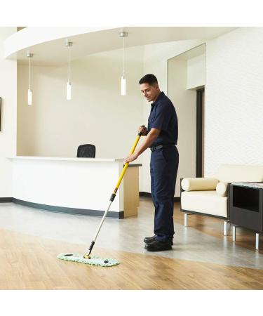 Rubbermaid Commercial  Quick-Connect Straight Adjustable Extension Handle/Pole - Cleaning Tool for Floors  Walls  Ceilings  Windows in Residential/Commercial/Business  Yellow  4ft - 6ft  FGQ75500YL00 4 ft - 6 ft - Buy Online on GoSupps.com
