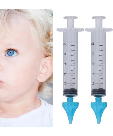 Zwinner Ear Wax Cleaner 4pcs Ear Wax Remover Syringe Ear Flushes Tool Universal 10ML Soft Earwax Removal Syringe Kit for Children Adult Ear Cleaning and Irrigation - Buy Online on GoSupps.com