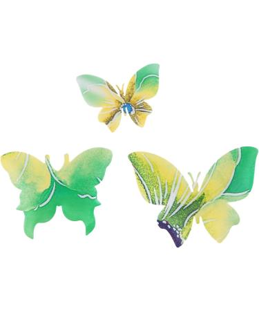 50 Pcs Edible Wafer Paper Butterflies Cake Toppers Pre-Cut Butterflies Edible Wafer/Rice Paper Dessert Cupcake Toppers Baby Shower Wedding Party Decorations #02 - Buy Online on GoSupps.com