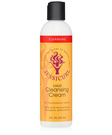 Jessicurl  Hair Cleansing Cream  Moisturizing Shampoo for Curly Hair  Sulfate Free Shampoo for Dry Hair No Fragrance 8 Fl Oz (Pack of 1) - Buy Online on GoSupps.com