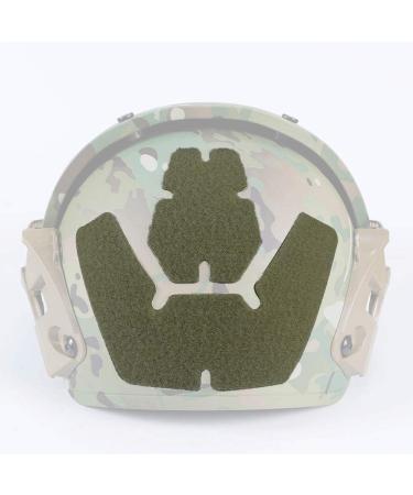 Tactical Helmet Hook and Loop Fastener Set for AirFrame ACH MICH Helmet - OD Green - Buy Online on GoSupps.com