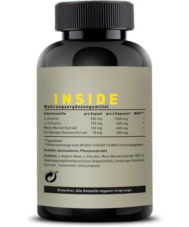ZestActive L-Arginine Base Maca & L-Citrulline Capsules | Zestonics - Best Maca + Arginine Comparison Winner 2021 at Arginin.de - Buy Online on GoSupps.com