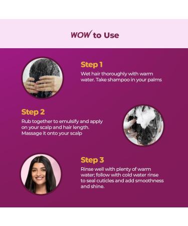 Onion & Collagen Anti-Hairfall Shampoo - Reduces Hairfall Strengthens Roots Nourishes Scalp - 10.14 Fl Oz | New & Improved Formula for Thick Shiny Hair - Buy Online on GoSupps.com