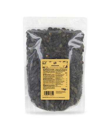 KoRo - Pumpkin seeds from Styria 1 kg - Natural and unroasted seeds without salt and without shell - Buy Online on GoSupps.com