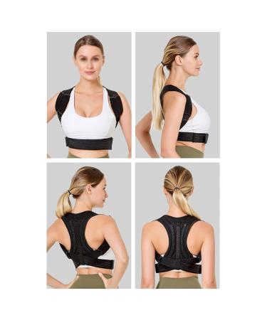 Back Posture Corrector For Men And Women Full Back Brace And Neck Support Belt With Adjustable Straps Spinal Support For Back Shoulder Lumbar Corrector (Size : M) - Buy Online on GoSupps.com