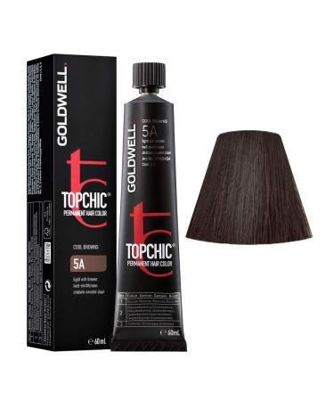 Goldwell Topchic Hair Color 5A 60 ml 5A - light ash brown