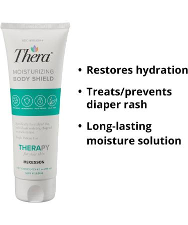 Thera Hydrating Body Shield Cream - Lavender-Scented 4 oz - Moisturizes Dry, Chapped Skin - 1 Count - Buy Online on GoSupps.com