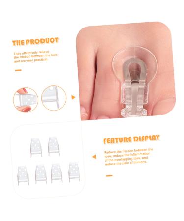 Healifty Nail Gel Splitter Pedicure Tools - 3 Pairs Silicone Gel Men's Valgus Union Separator Bunions Protector - Foot Nail Tool - Buy Online on GoSupps.com