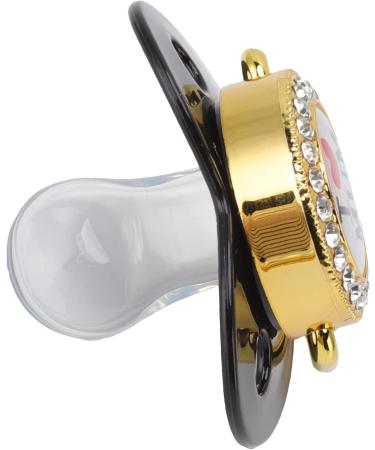 Buy BPA-Free Silicone Bling Baby Pacifier with Clips | Soft & Lightweight for 6-18 Months | International Shipping - Buy Online on GoSupps.com