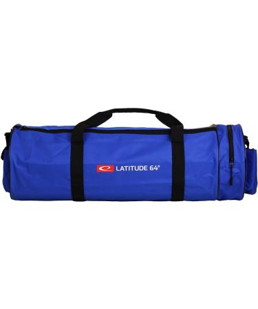 Latitude 64 Practice Pack Disc Golf Bag | Practice Frisbee Golf Bag | Holds 45+ Golf Discs | Perfect for Improving Your Game and Conducting Field Work Blue